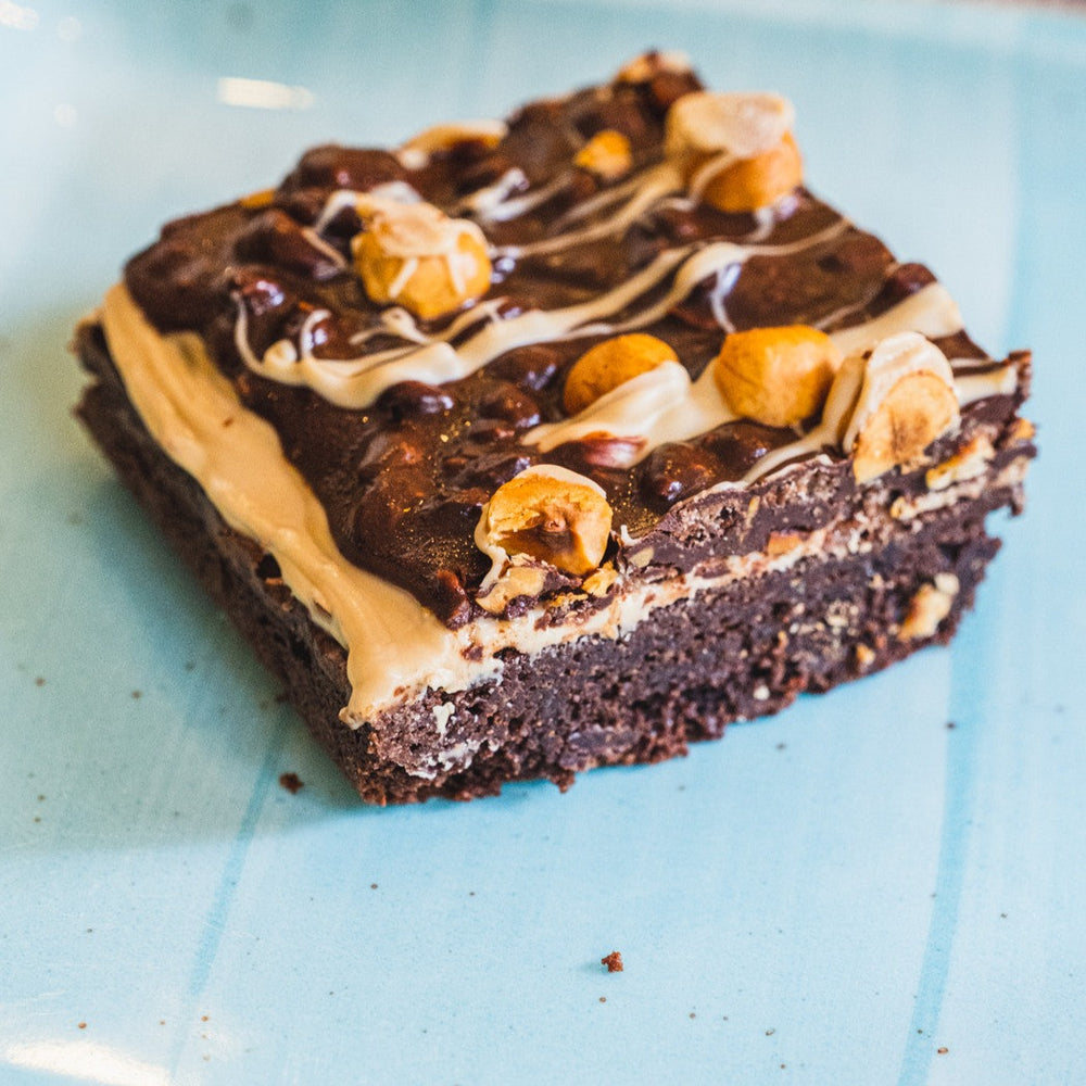 Belçika Çikolatalı Fındıklı Brownie-Glutensiz - blumcoffeehouse