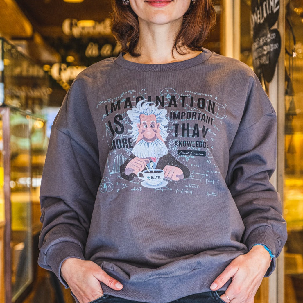Einstein Sweatshirt - blumcoffeehouse