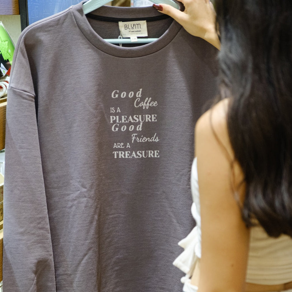 
                      
                        Good Coffee Sweatshirt - blumcoffeehouse
                      
                    