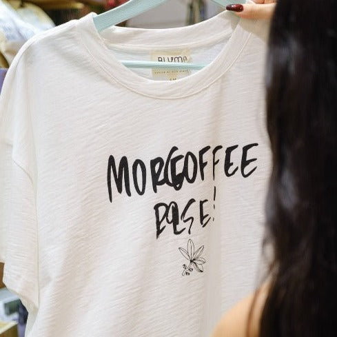 
                  
                    MorgCoffee Tshirt - blumcoffeehouse
                  
                