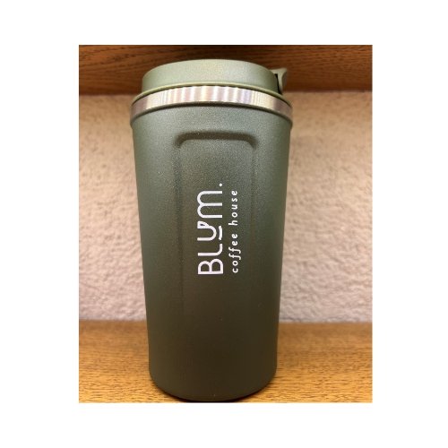 Blum Termos Kupa-Yeşil Logolu - blumcoffeehouse