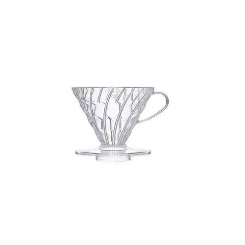 Hario V60 02 Dripper (Şeffaf Plastik) - blumcoffeehouse